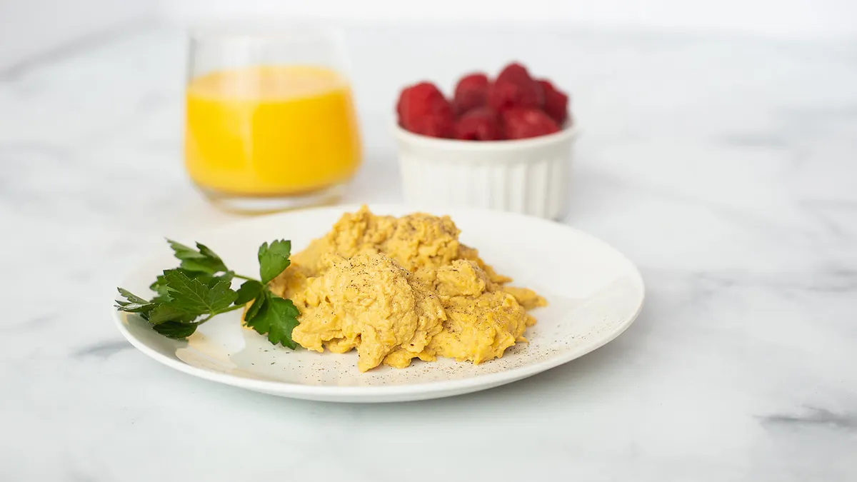 Eunite, the brand arm of Noblegen, launched a euglena-based egg substitute called the egg.
