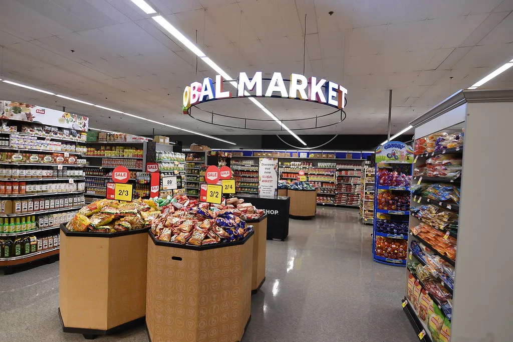 Multicultural aisl at Bartow Ave. Bronx, New York, Stop & Shop