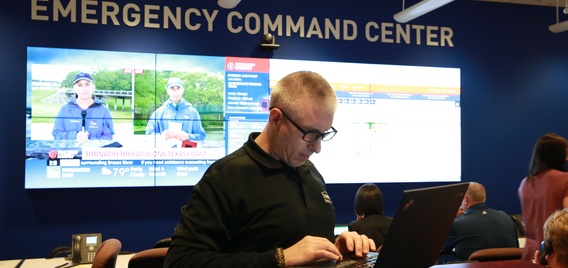 Lowe's Emergency Command Center in Wilkesboro, NC