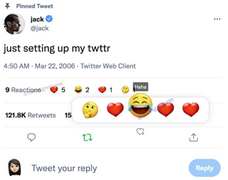 Twitter Reactions picker