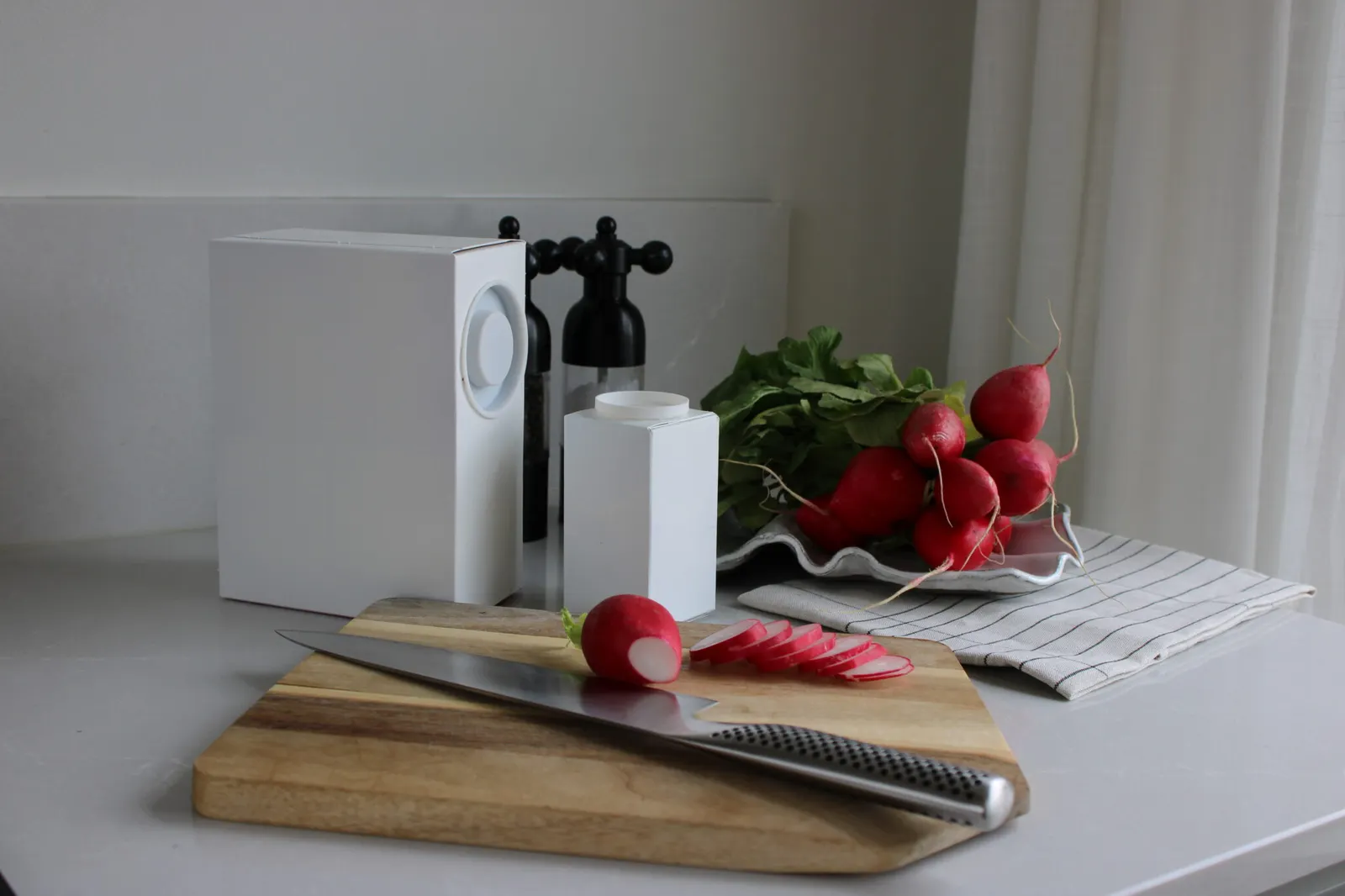 Blue Ocean Closures' Paper-Plug pictured on a countertop