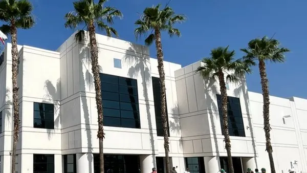Building exterior for Blue Polymers facility