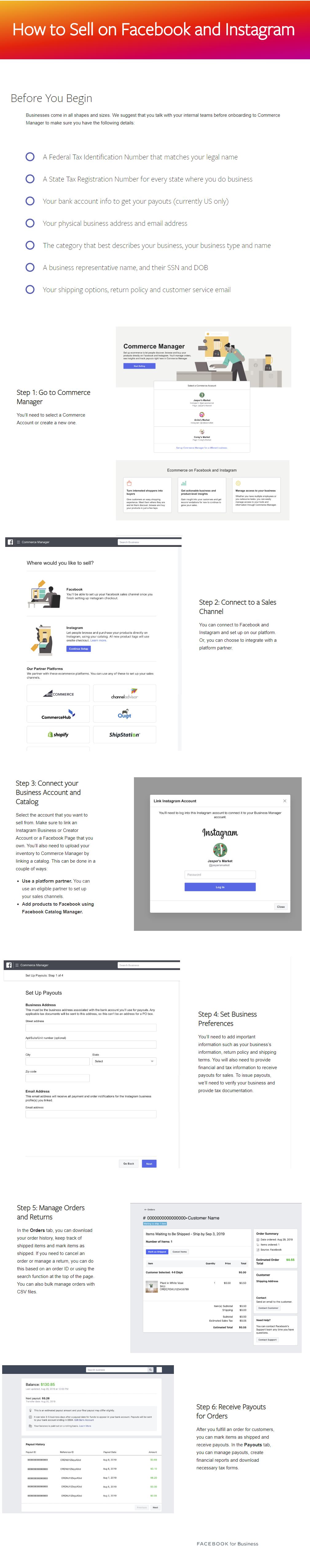 How to Sell on Facebook and Instagram
