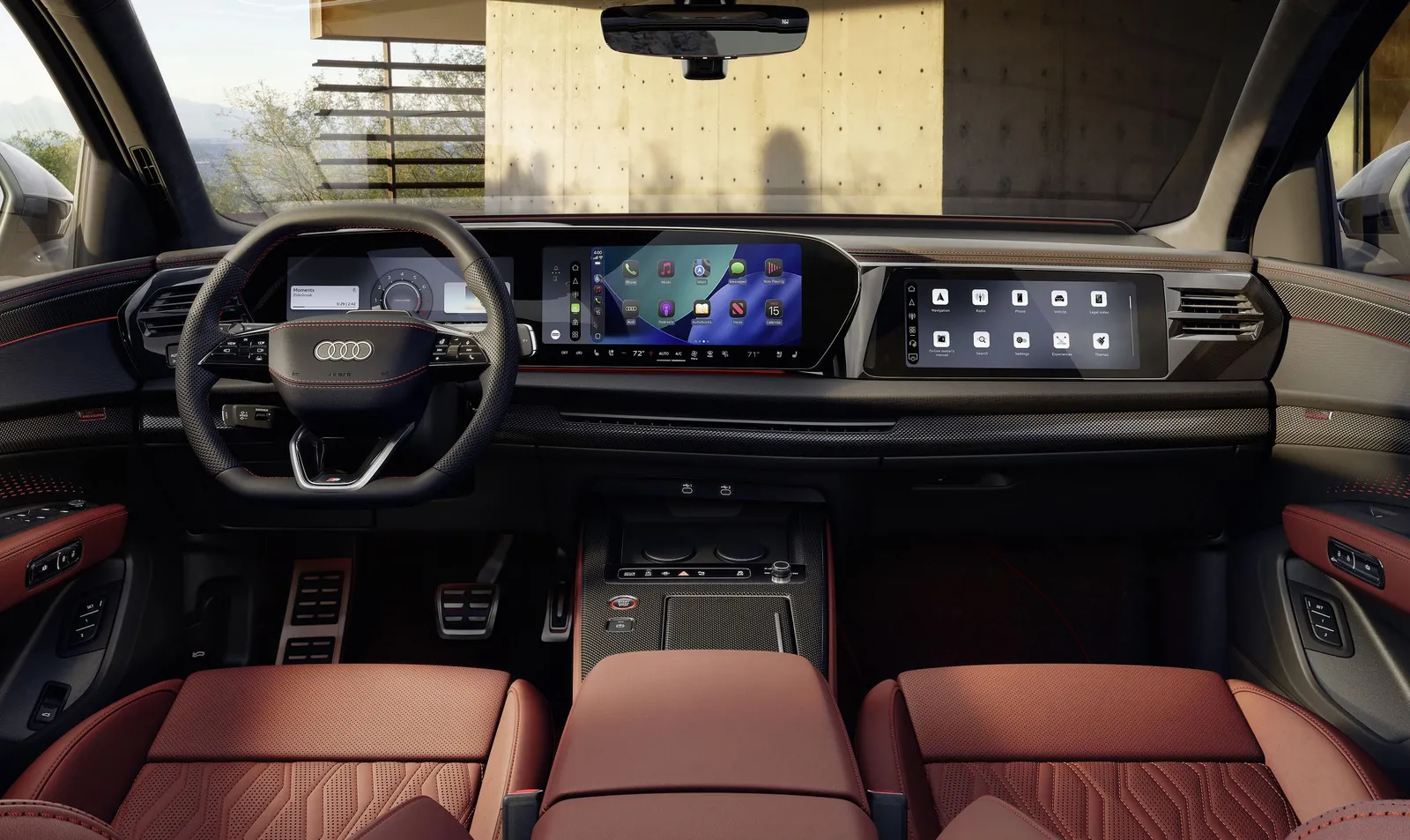 The interior of the 2027 Audi SQ7