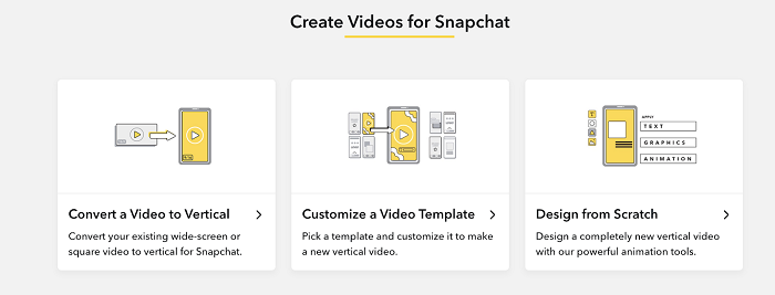 Snapchat video conversion tool