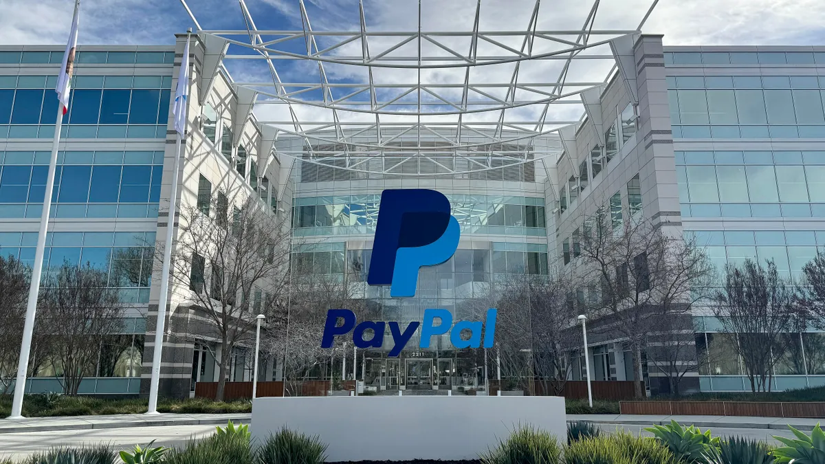 Shot of PayPal headquarters