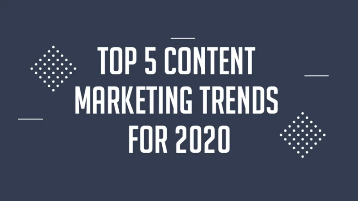 Top 5 Content Trends header