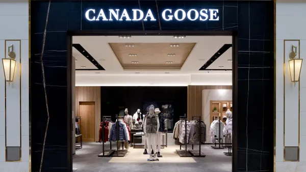 Canada Goose storefront in Las Vegas.