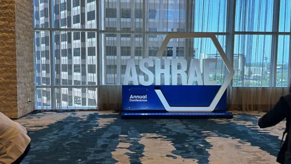 Display for the ASHRAE Annual Conference