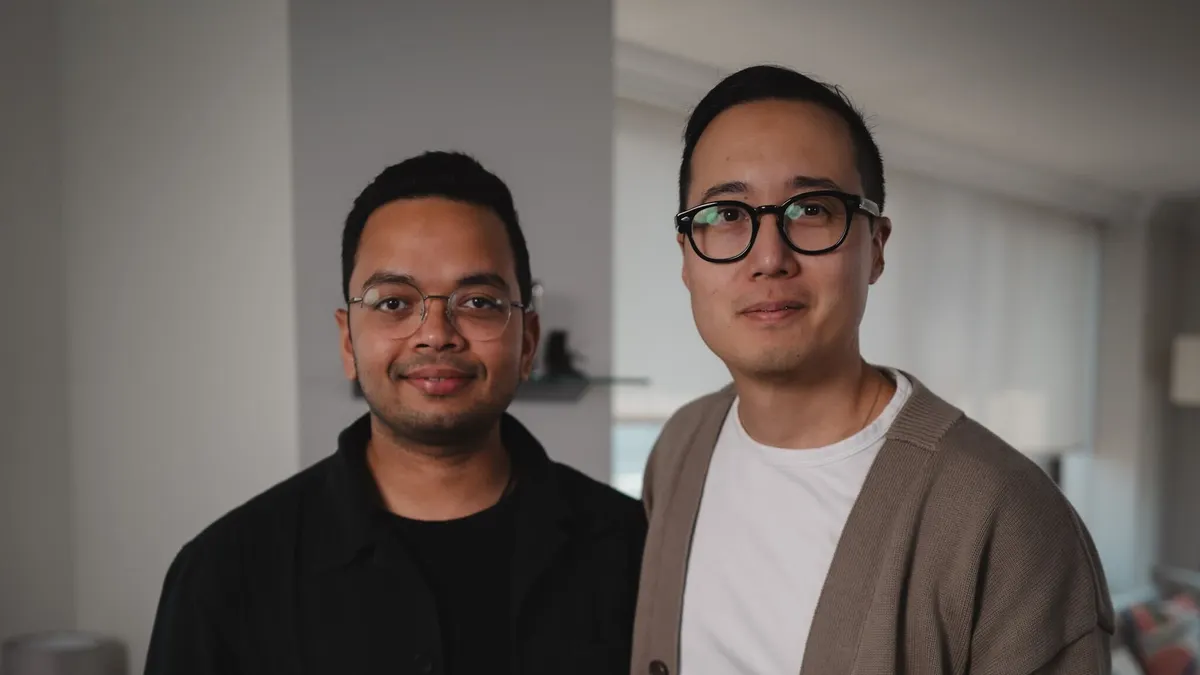 Viswa Colluru (left) and Daniel Wee (right) are two of the executives at Enveda Biosciences.