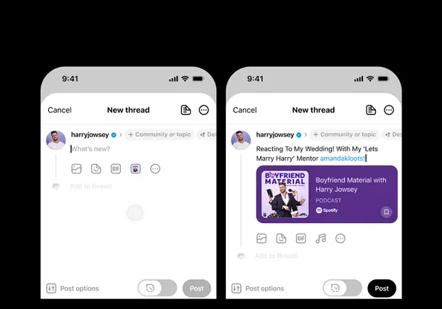 Threads adds more podcast promotion features