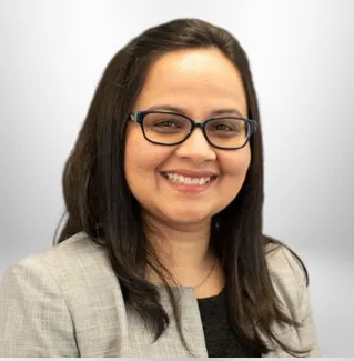 A picture of Himali Parmar, Vice President of Energy Markets at ICF.