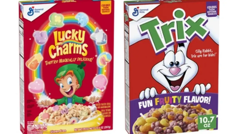 General Mills cereals without artificial colors.
