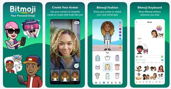 Bitmoji app