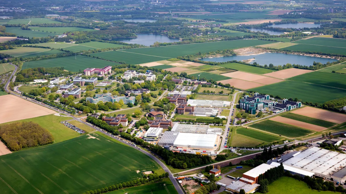 Bayer's campus in Monheim, Germany is the global headquarters of the company's crop science division.