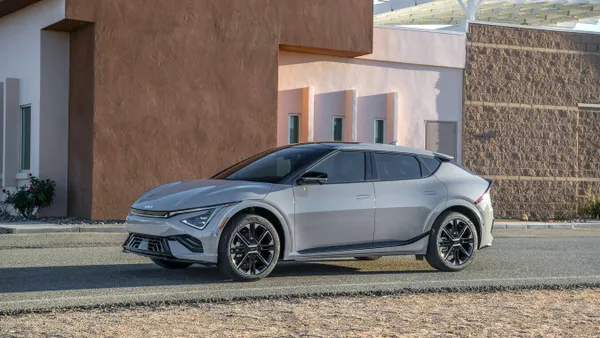 2026 Kia EV6 from the front angle