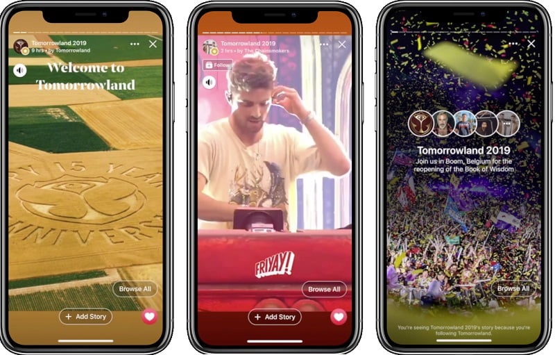 Facebook Collaborative Stories