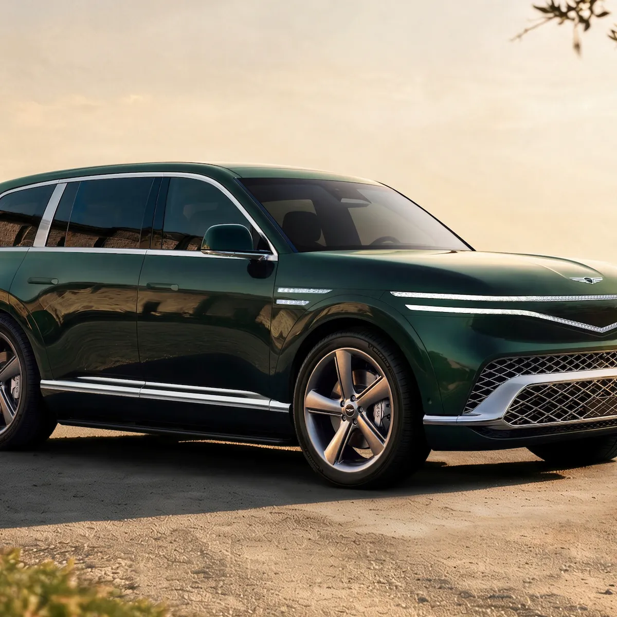 Hyundai’s luxury brand Genesis reveals flagship GV90 electric SUV