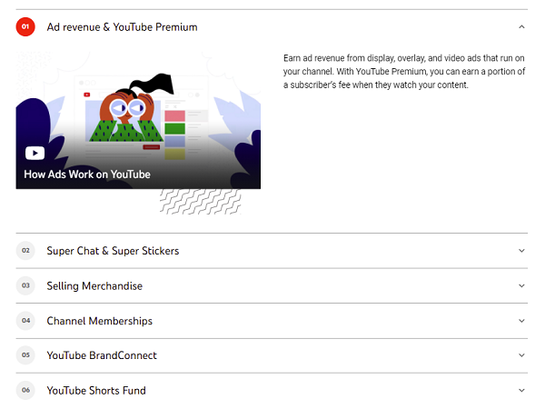 YouTube Creator Website