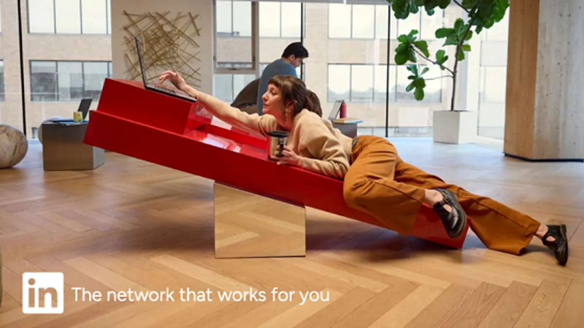 LinkedIn ad campaign