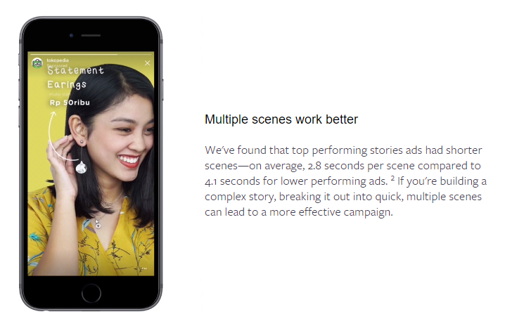 A screenshot from the Blueprint Instagram Stories course