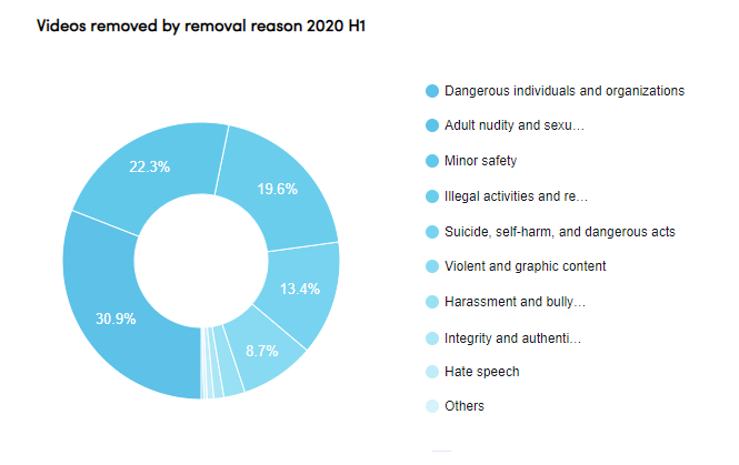 TikTok transparency report