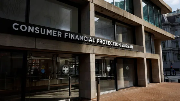 CFPB open banking banks Russell Vought fintechs