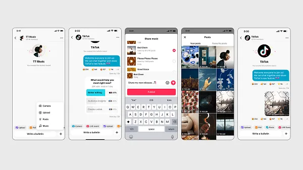 TikTok Official Launches its Bulletin Boards Feature