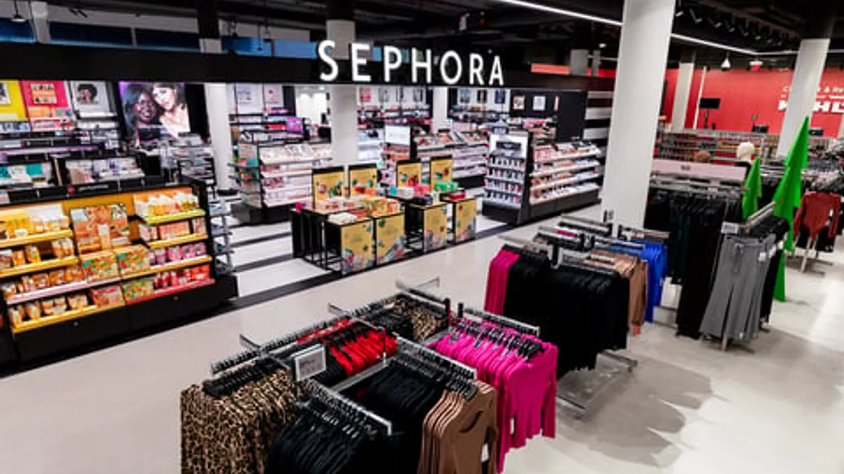 A Sephora shop inside of Kohl's in Milwaukee