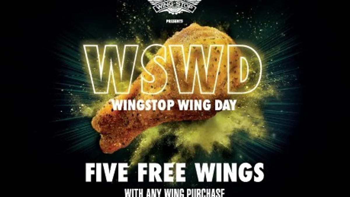 Wingstop preps 24-hour virtual DJ party for National Chicken Wing Day