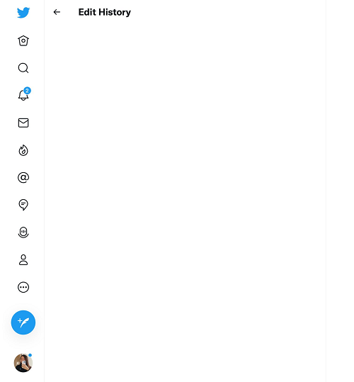 Tweet edit history
