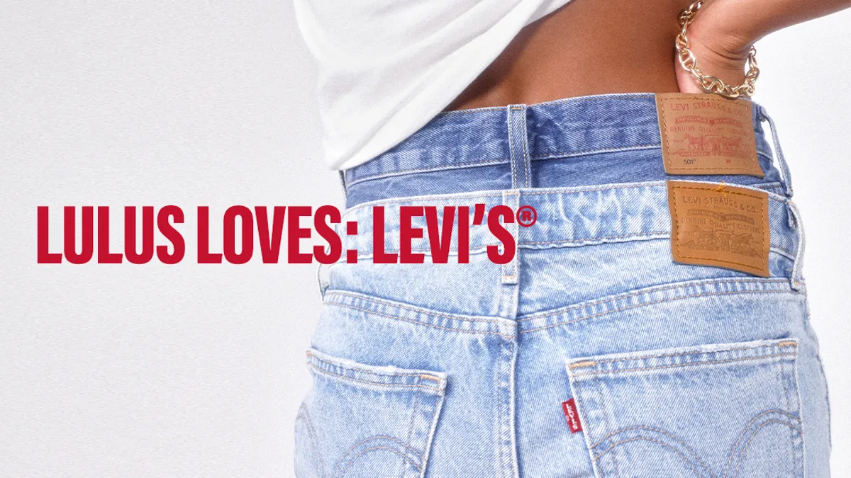 Lulus and Levi's team roll out new capsule to be sold at Lulus