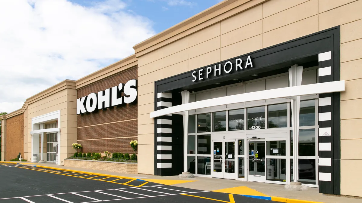 A Sephora at Kohl's location