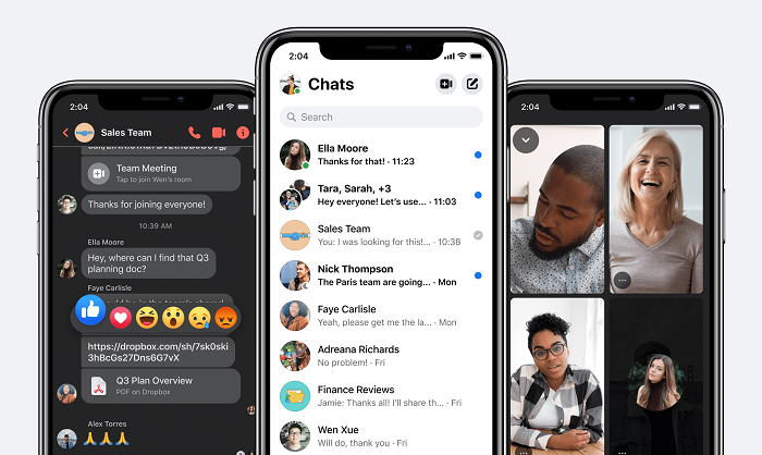 Facebook Workplace updates