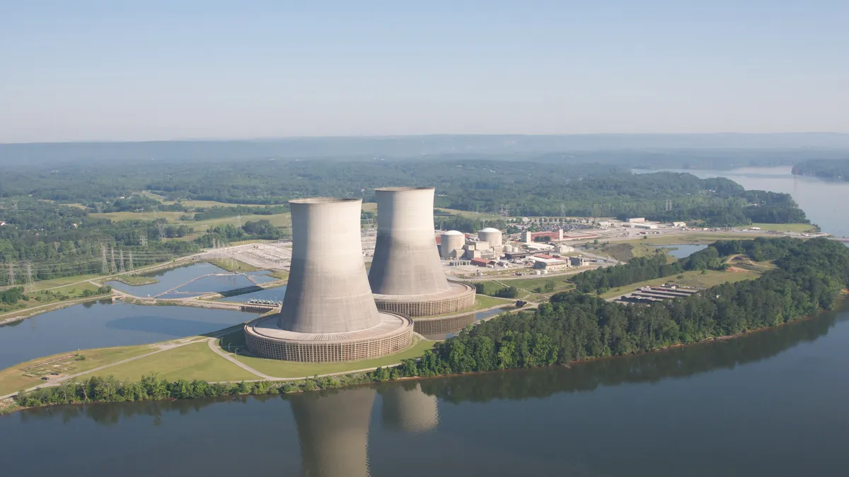 The Tennessee Valley Authority's Sequoyah Nuclear Plant in Hamilton County, Tennessee.