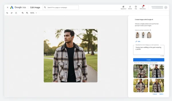 Google AI asset generation tools