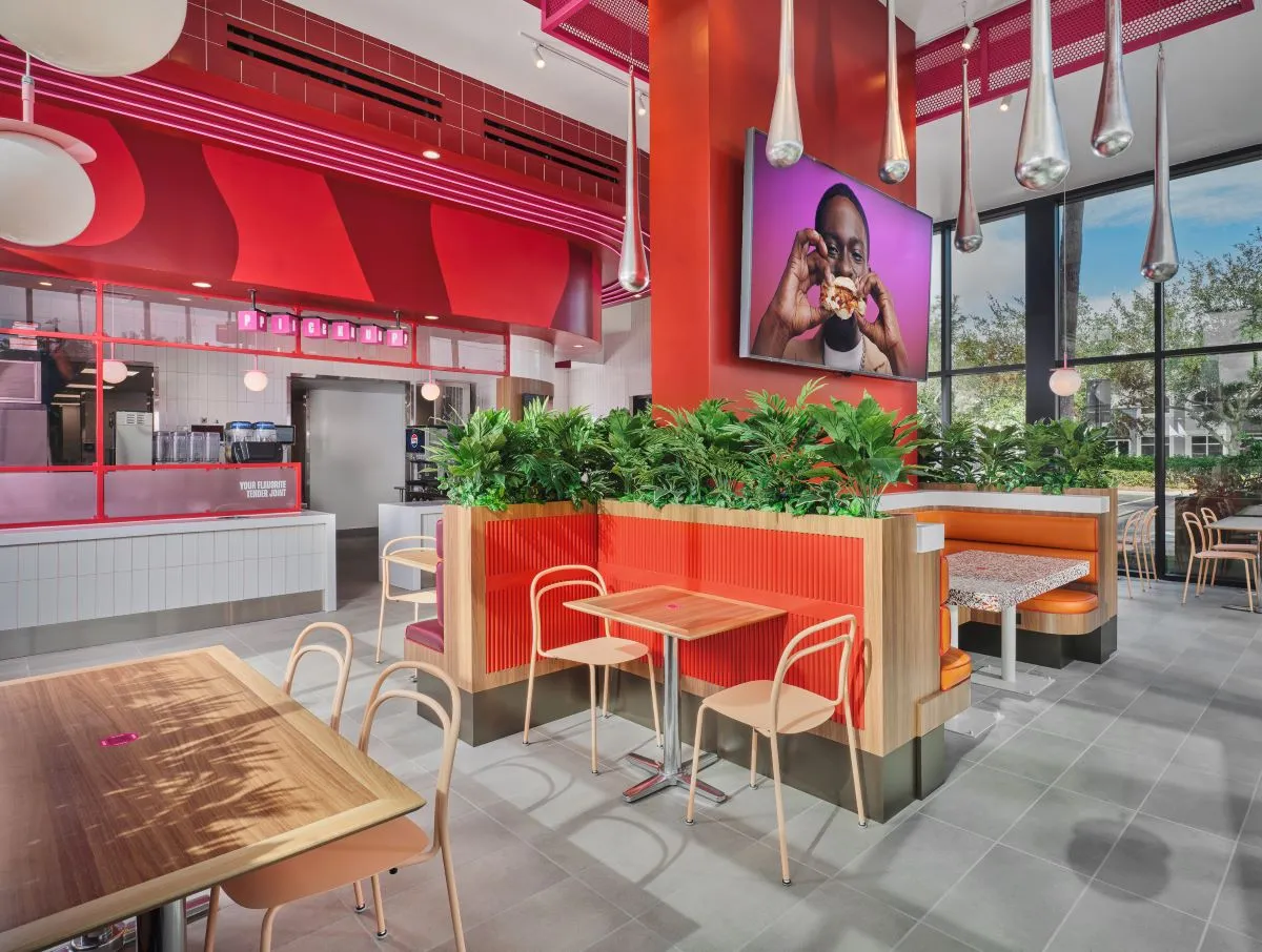 Dining room at Saucy by KFC