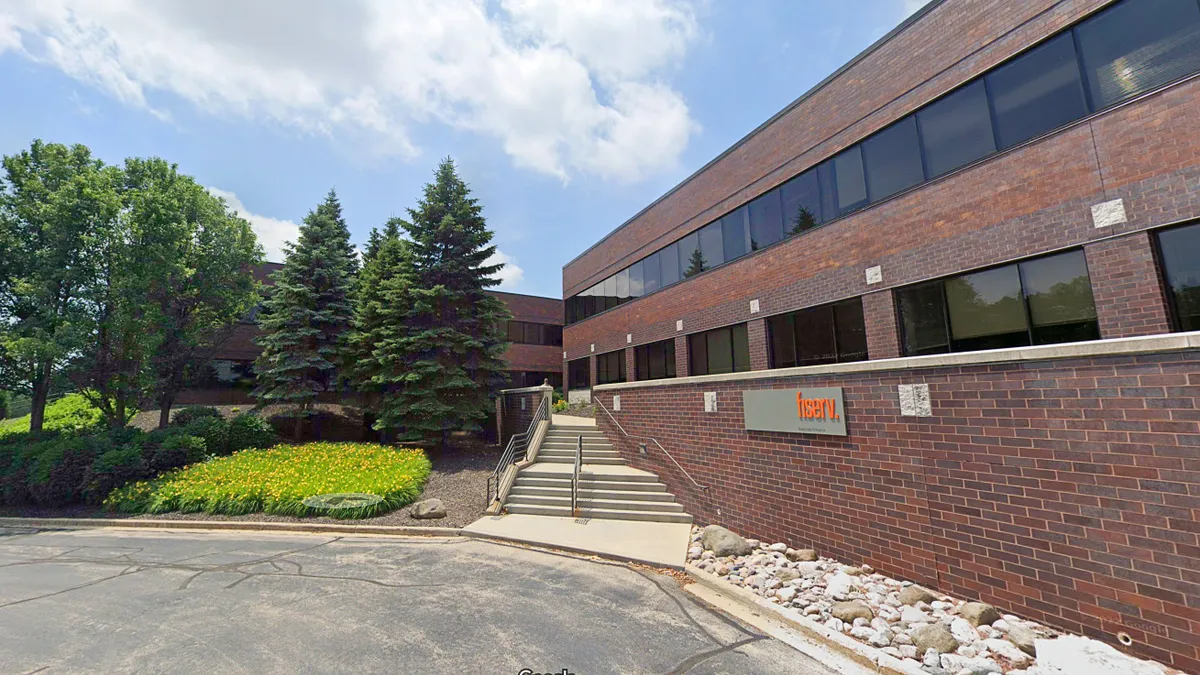 Fiserv headquarters in Brookfield, Wisconsin