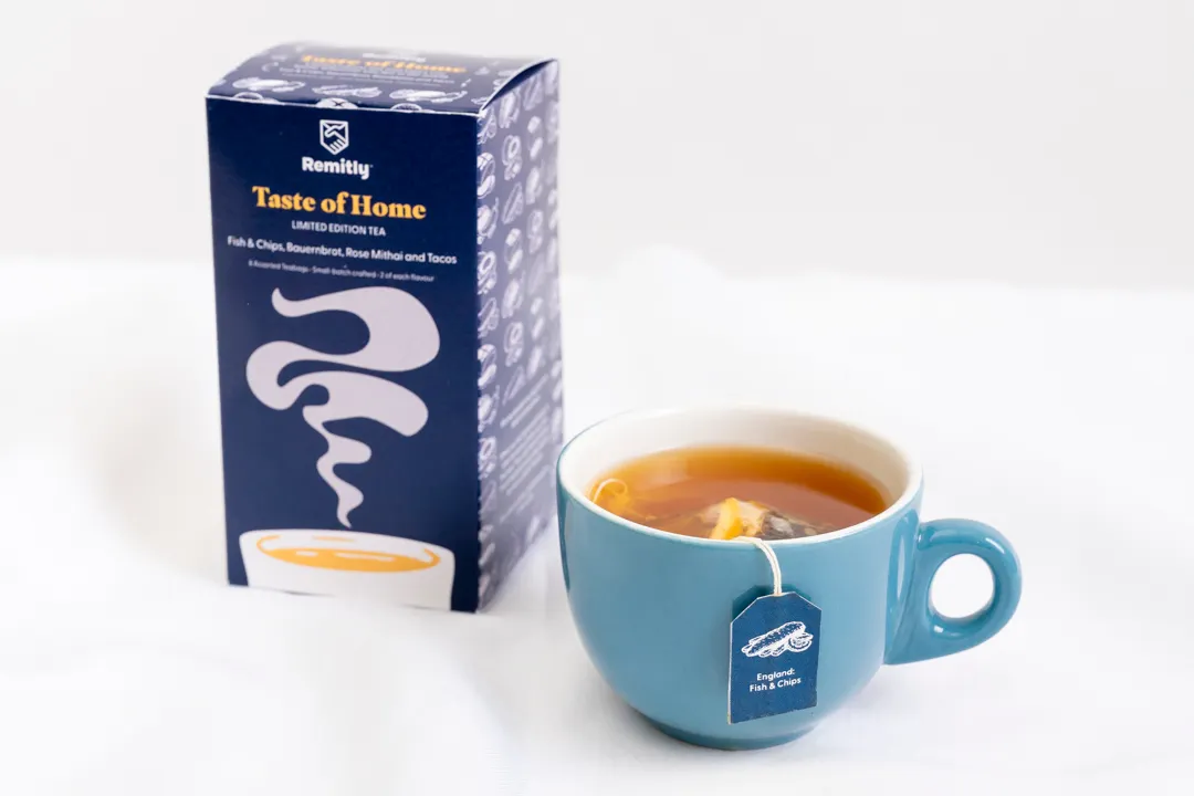 New homesick teas from Remitly