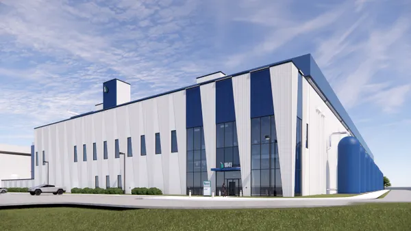 Rendering of the planned Vantage data center in Stafford County, Virginia