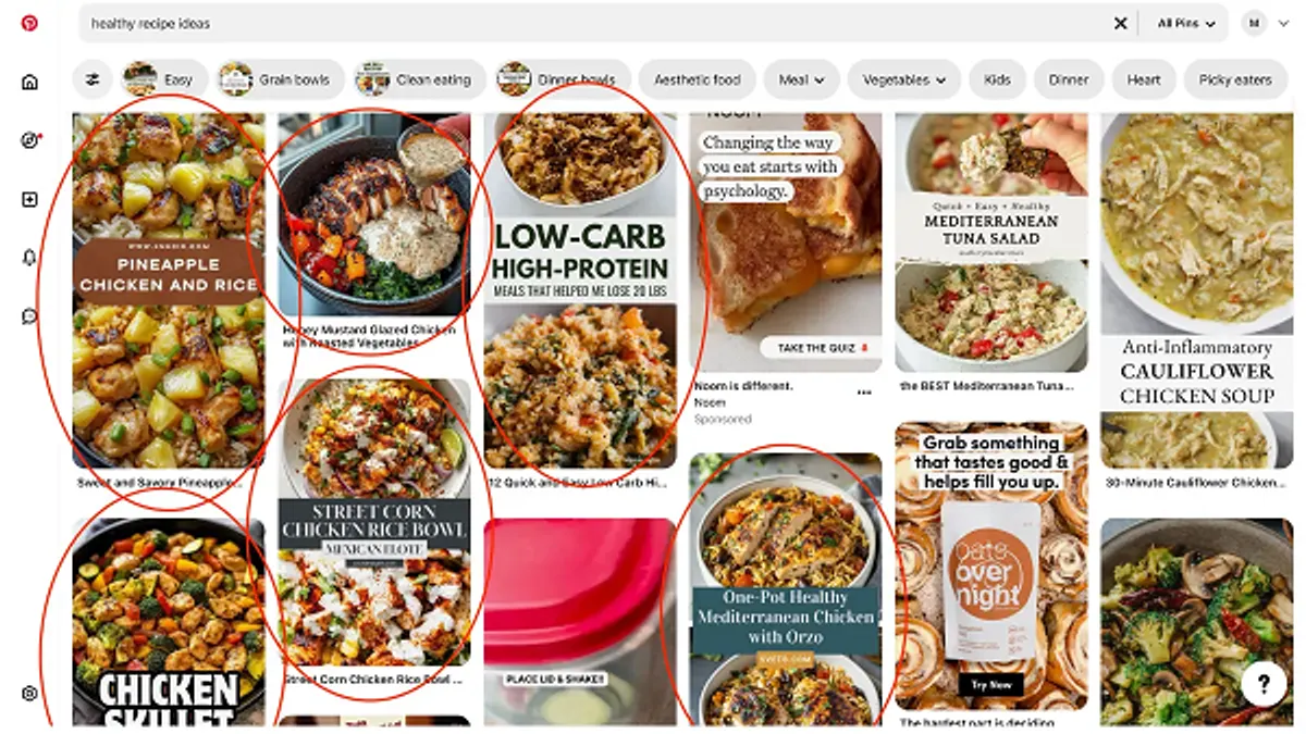 Pinterest AI image
