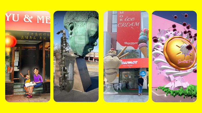 Snapchat Custom Landmarkers