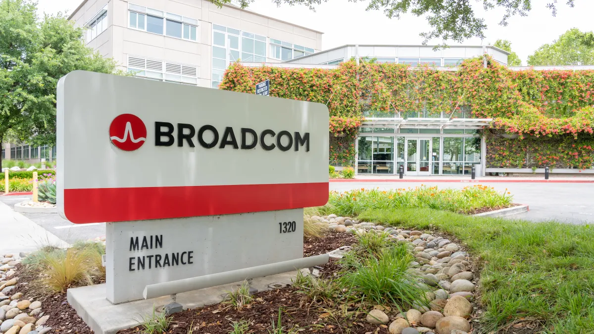 Broadcom headquarters in San Jose, California picture on June 10, 2023.