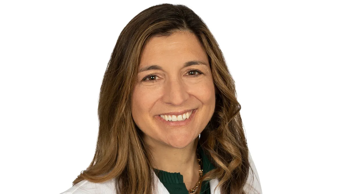 A headshot of Susan Parisi