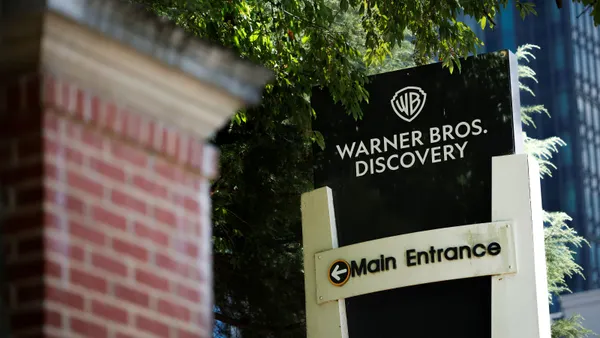 A sign outside of the Warner Brothers Discovery Techwood Turner Broadcasting campus is seen on June 26, 2024 in Atlanta, Georgia. The Techwood campus houses departments for cable networks including CNN, TBS, TNT, Turner Classic Movies, Cartoon Network, truTV, and other assets. (Photo by Kevin Dietsch/Getty Images)