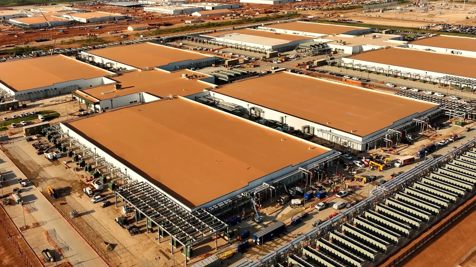 Tech giants unveil 5 new data center sites