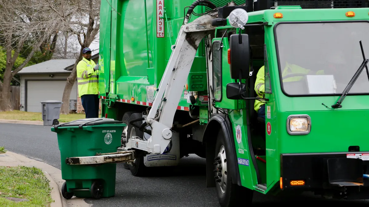 Curbside organics collection in Austin, TX