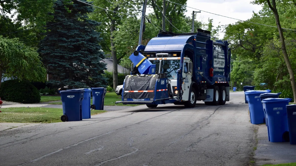 Lakeshore Recycling Systems truck