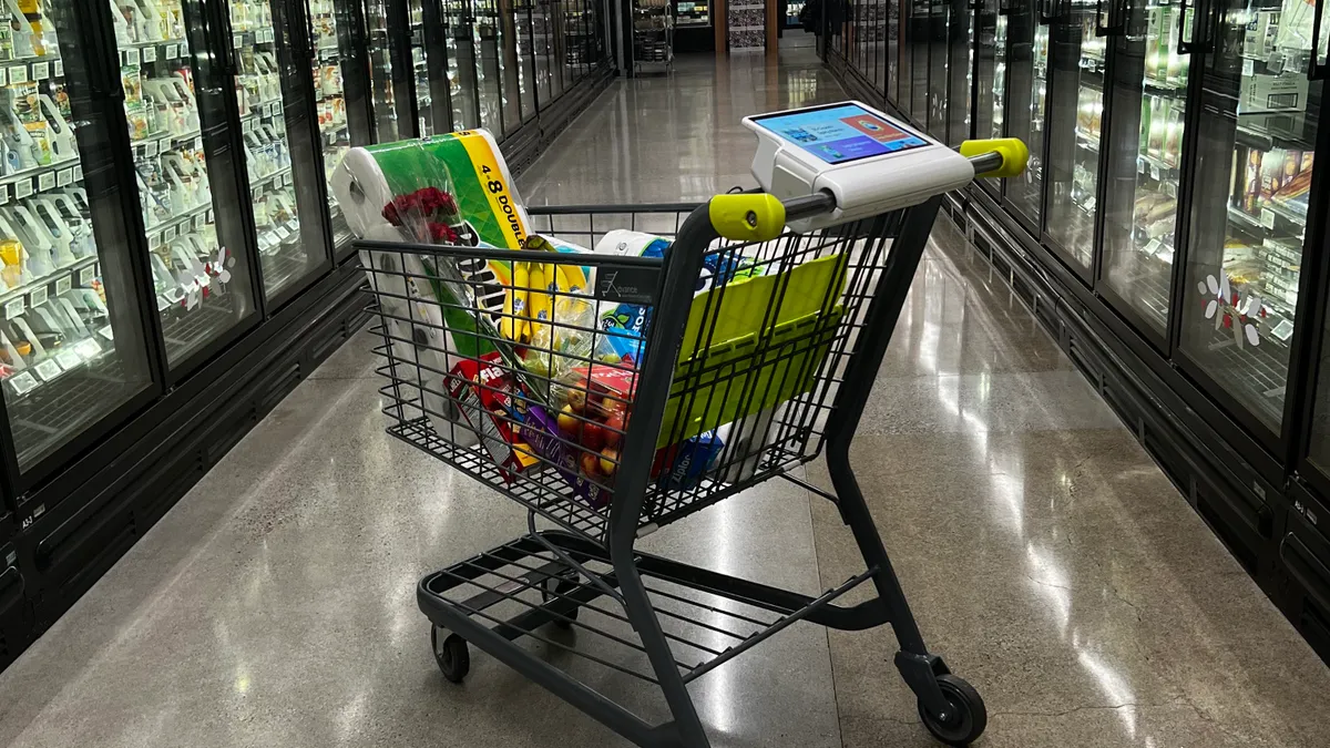 Smart cart in store