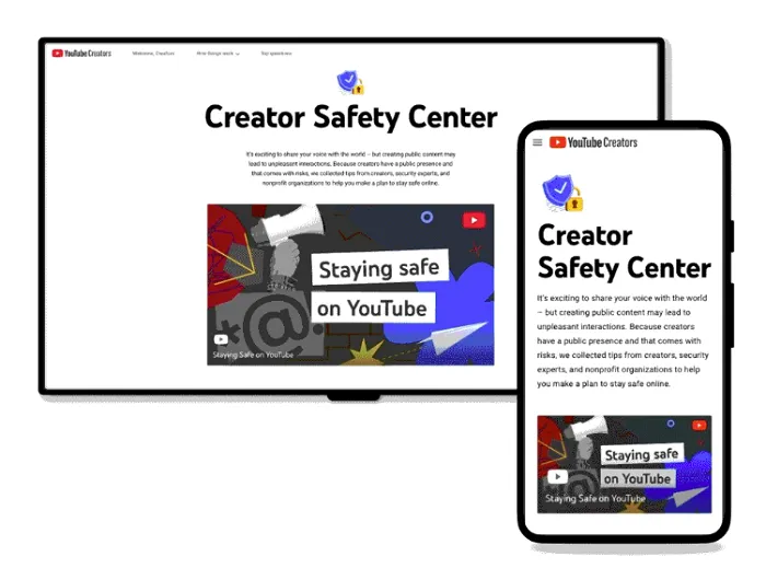 YouTube Creator Safety Center